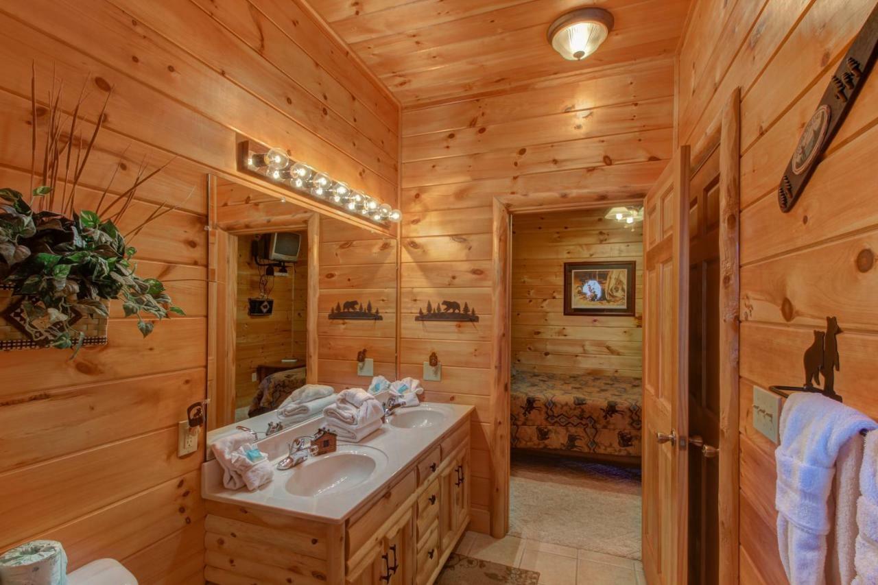 Chief Big Log Villa Hatchertown Buitenkant foto