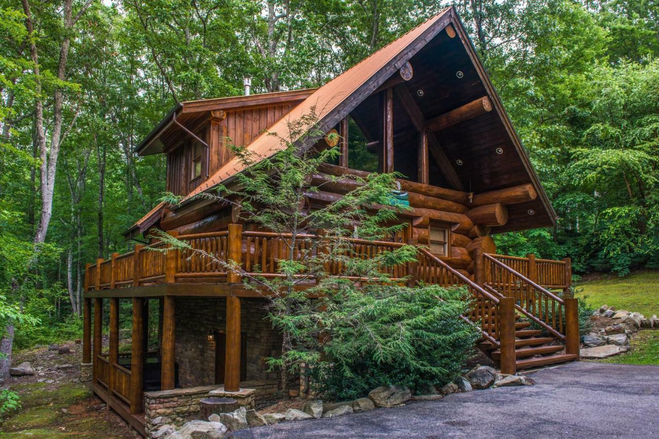Chief Big Log Villa Hatchertown Buitenkant foto
