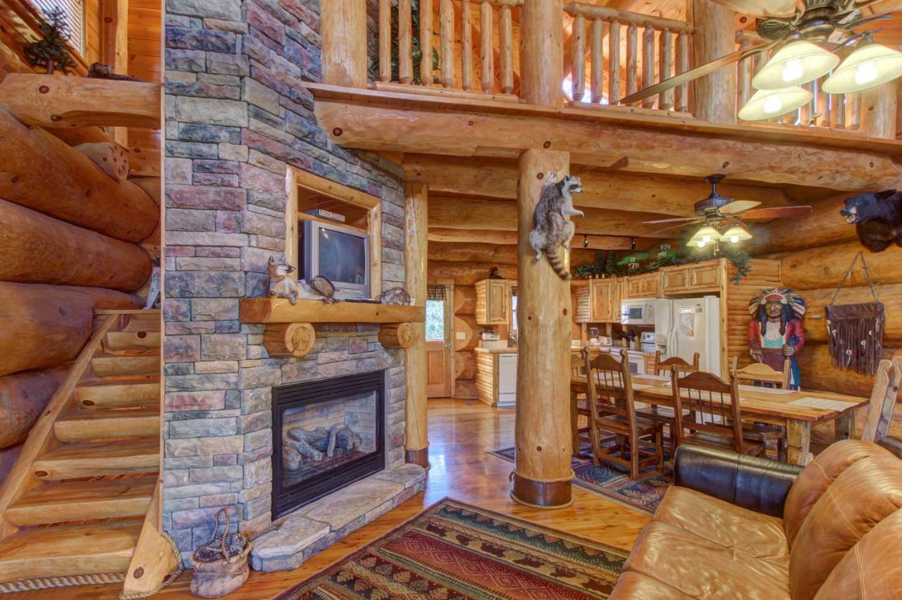 Chief Big Log Villa Hatchertown Buitenkant foto
