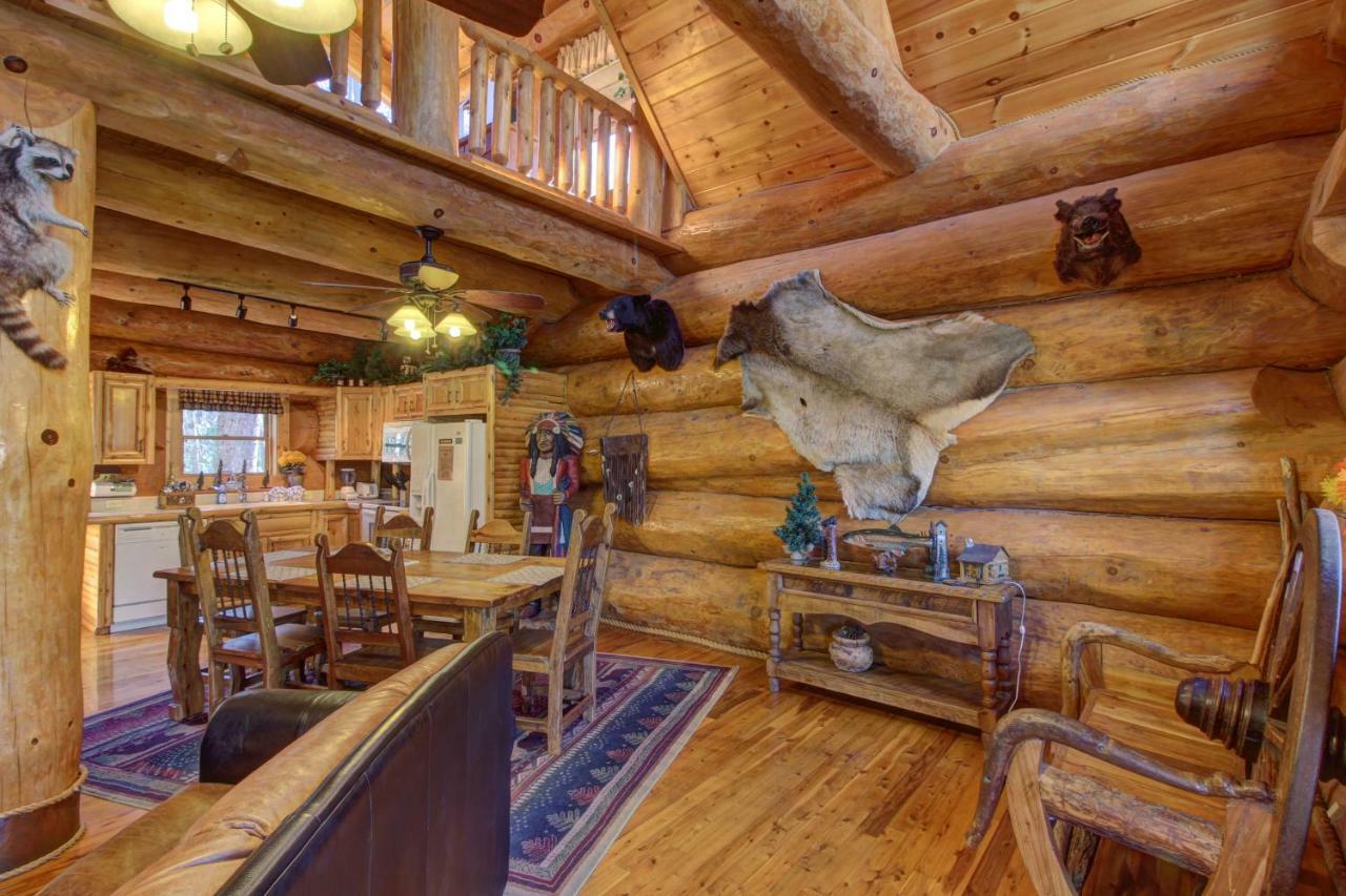 Chief Big Log Villa Hatchertown Buitenkant foto