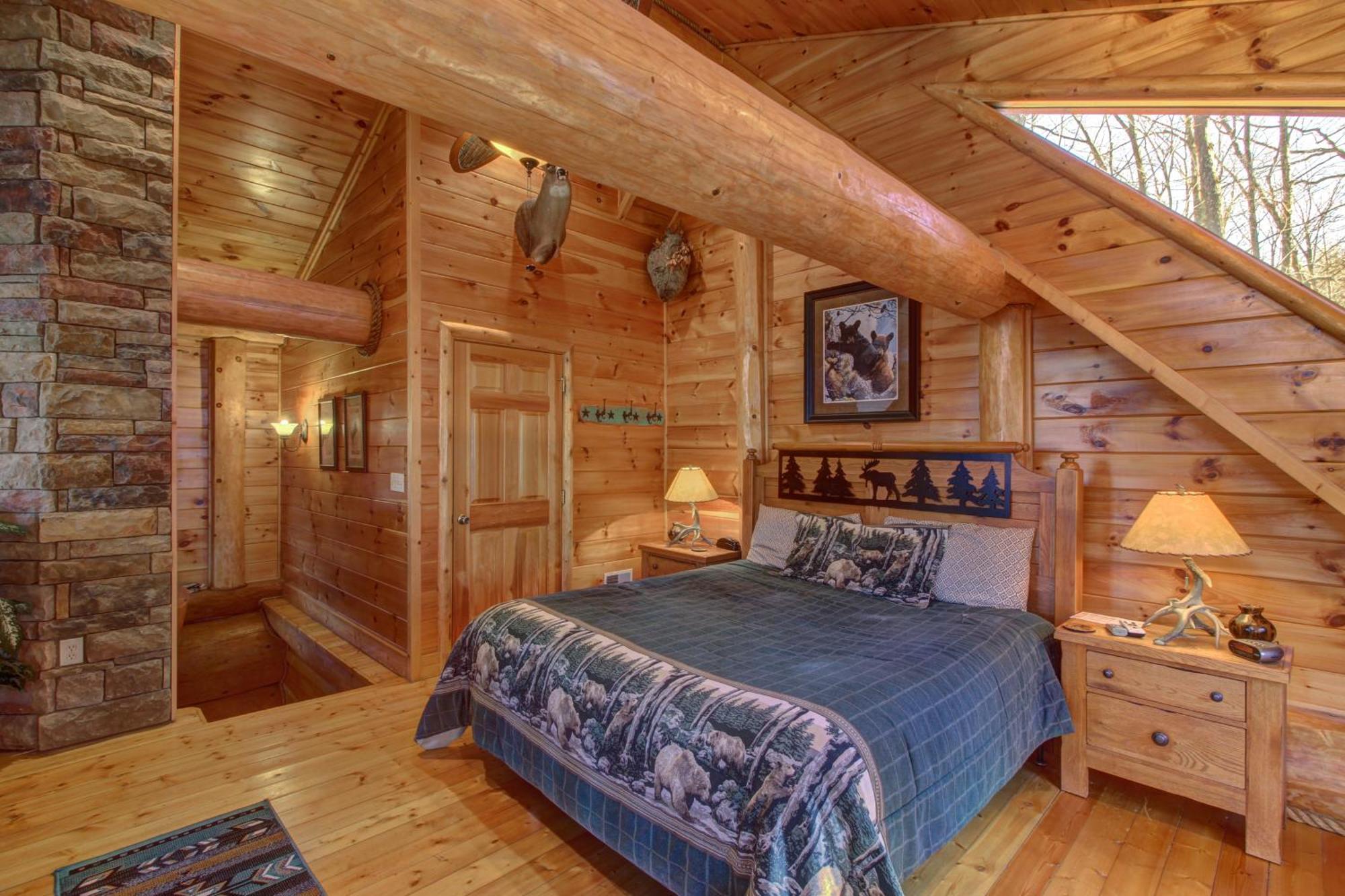 Chief Big Log Villa Hatchertown Buitenkant foto