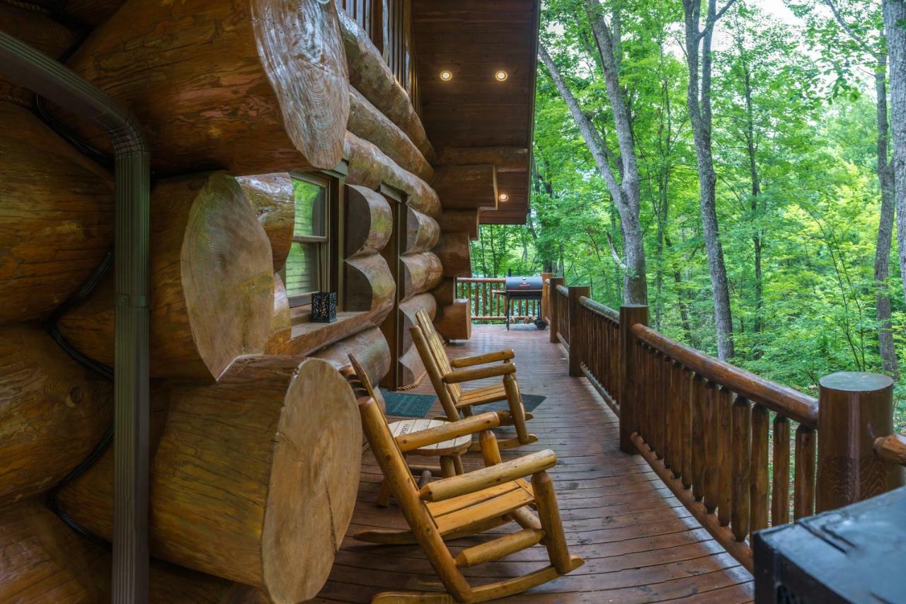 Chief Big Log Villa Hatchertown Buitenkant foto