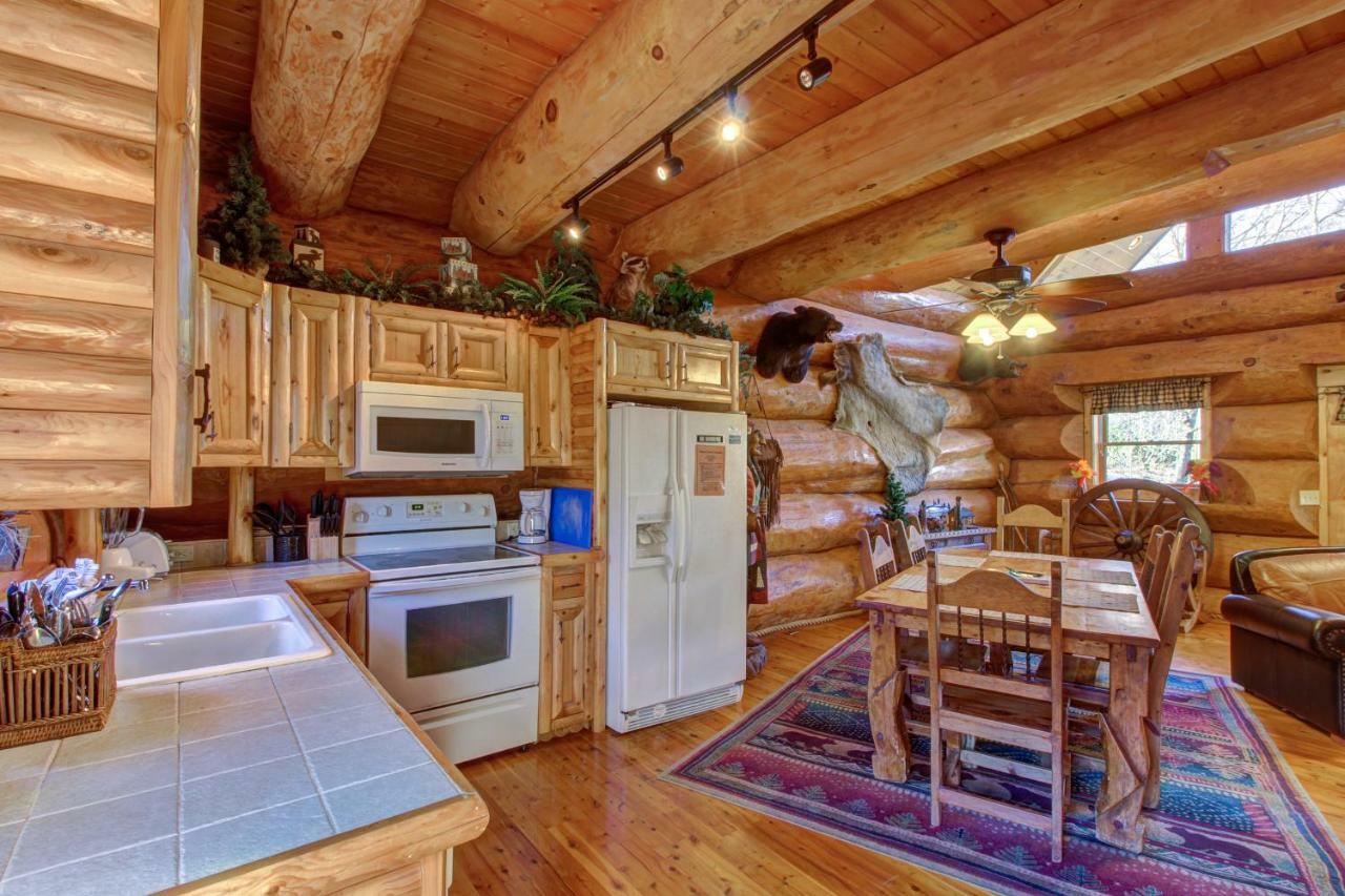 Chief Big Log Villa Hatchertown Buitenkant foto