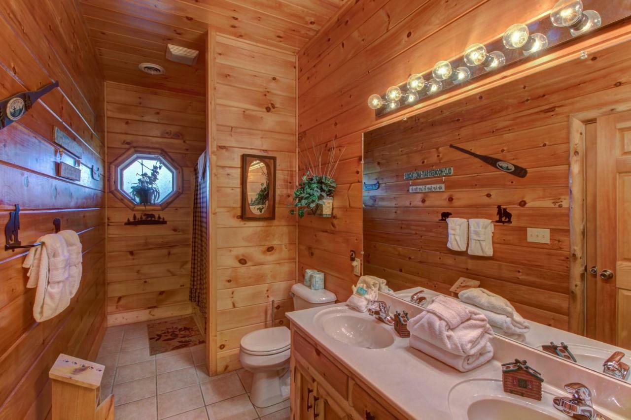 Chief Big Log Villa Hatchertown Buitenkant foto