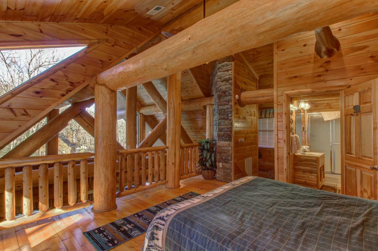 Chief Big Log Villa Hatchertown Buitenkant foto