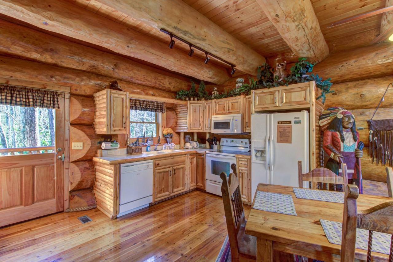 Chief Big Log Villa Hatchertown Buitenkant foto