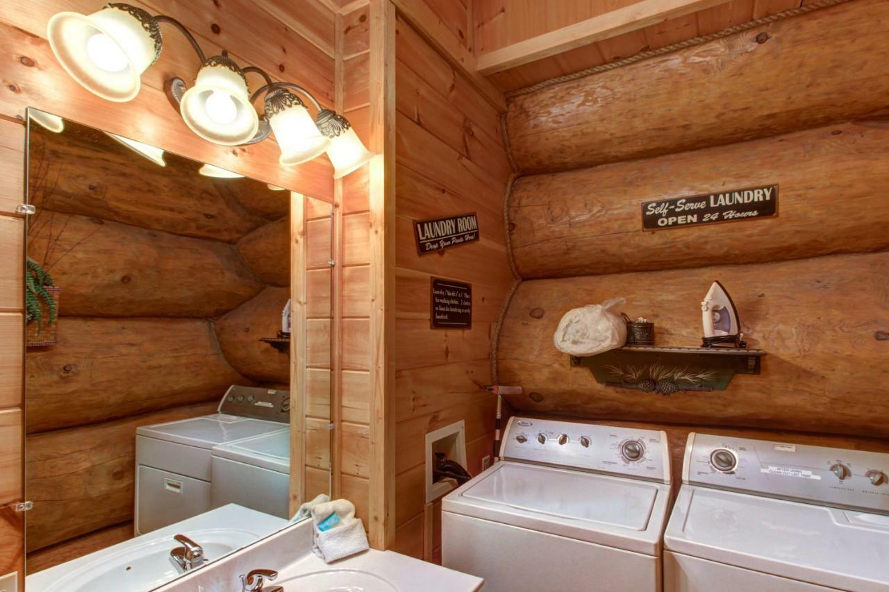 Chief Big Log Villa Hatchertown Buitenkant foto