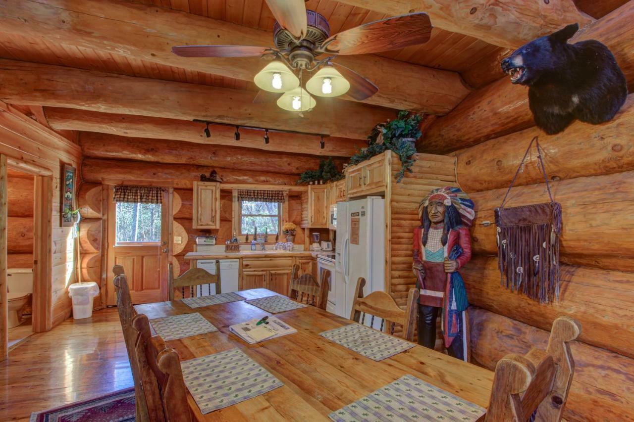 Chief Big Log Villa Hatchertown Buitenkant foto
