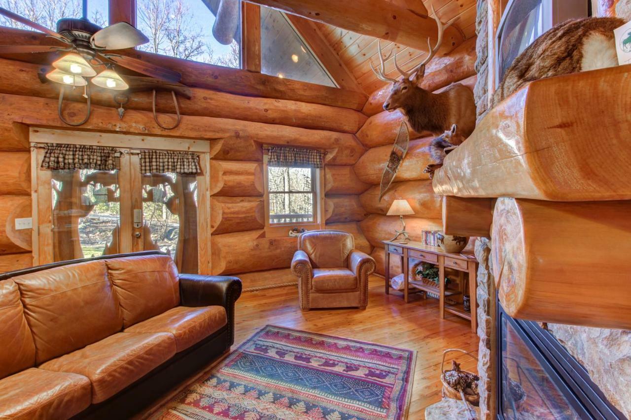 Chief Big Log Villa Hatchertown Buitenkant foto